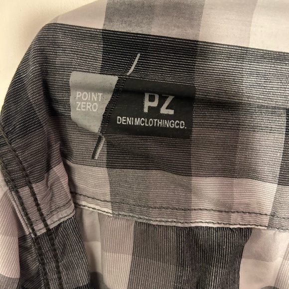 MENS POINT ZERO BLACK LABEL LONG SLEEVE SHIRT - Picture 4 of 4